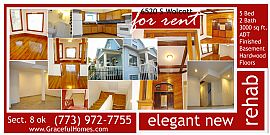 Elegant, New 5 bedroom Single Family Home - Rehabbed  in Chicago, IL