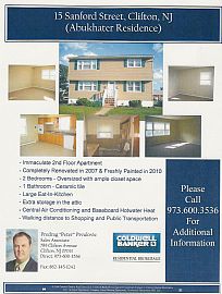 Huge 2 Bdrm, Newly Renovated in Clifton, NJ