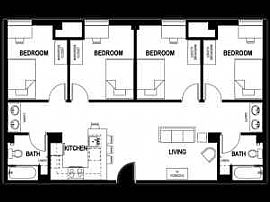 Conducive 1 Bedroom Apartment in Denver Student Housing in Denver, CO (Photo 2 of 4)