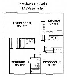Beautiful 2 Bedroom Apartment with Scenic View  in West Lafayette, IN (Photo 2 of 4)