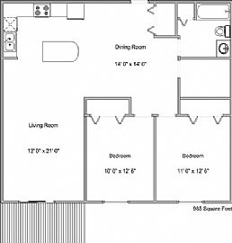 Luxury 2 Bedroom Apartment Living at Willow Park in Fargo, ND (Photo 9 of 9)