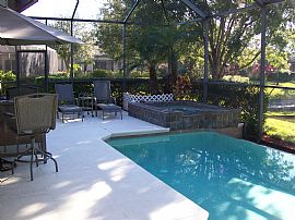Furnished 3 Bedroom Home with Den, Pool, and Spa in Estero, FL