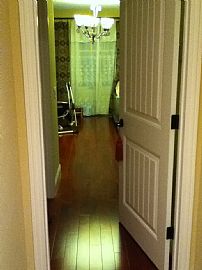 Brand New Luxury Mohangony Hardwood Floor , Spacious Kitchen in Santa Clara, CA (Photo 7 of 10)