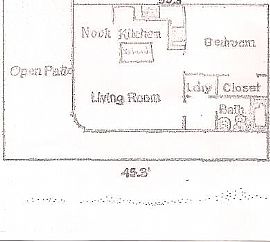 One Bedroom Home Behind -A- Mountain in Las Cruces, NM