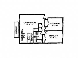 2 Bed 1 Bath Island Style Apartment in Grand Rapids, MI