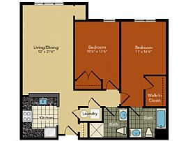Brand New 2 Bedroom 2 Full Bathroom at The Overlook in Camp Hill, PA (Photo 3 of 12)