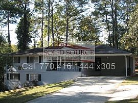 Ranch Home with Large Fenced-In Backyard in Lawrenceville, GA