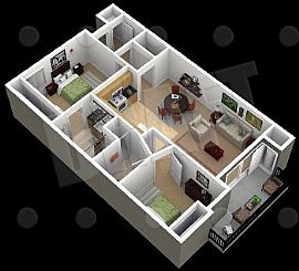 2 Bedroom Apartment in Wonderful Communi in North Hollywood, CA (Photo 2 of 5)