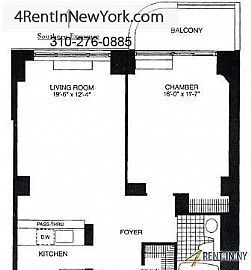 1 Bedroom Apartment in Quiet Building - Manhattan.
