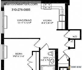 1 Bedroom - Ast 104th Apartment# 6d Come to Observ