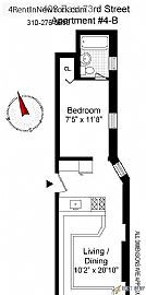 New York, Prime Location 1 Bedroom, Apartment. Pet