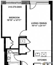 Brooklyn - 1bd/1bth 687sqft Apartment For Rent