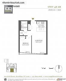 Enjoy Luxurious Living in This Spacious 1 Bedroom/
