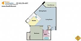 1 Bedroom - The Westerly on Lincoln Apartments Fea