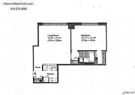 1 Bedroom Apartment - For Rent in ManhattaN. 2013.