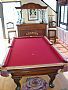 POOL TABLE IN THE LIVING 