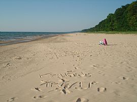 Lake Michigan Beach Vacation Rental