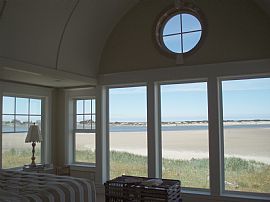 New Upscale Nantucket Style Home on Sand Beach!