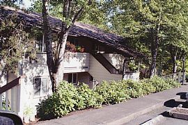 Unfurnished 2 BR, 1 BA Condo in Wooded Area