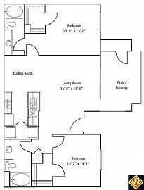 2 Bedrooms Apartment in Quiet Building - Riverside