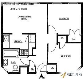 Apartment For Rent in New York FOR 2800.